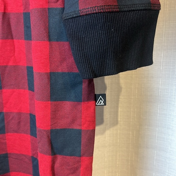 Ripzone Buffalo Check Men’s Onsie Pajamas - Picture 4 of 7